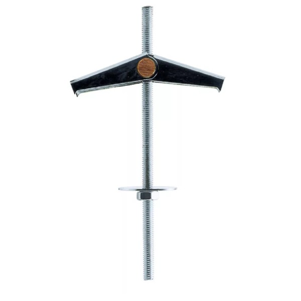 Billenőhorog, menetes csappal (DE4), galv. horg., M4x100