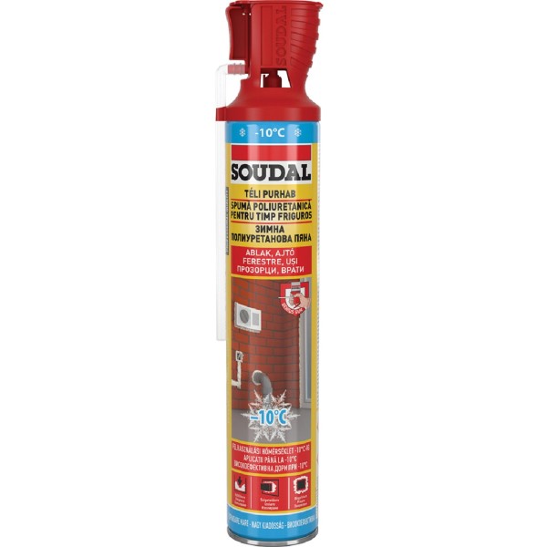 Soudal, téli PU hab, kézi GG, 750ml