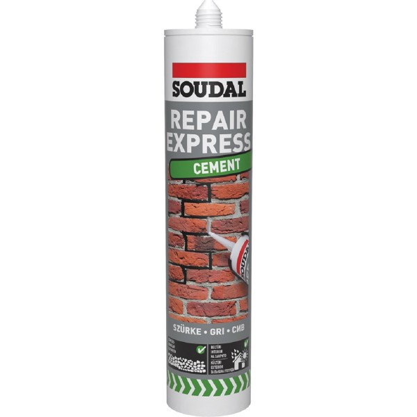 Soudal, Repair express cement, szürke, 280ml