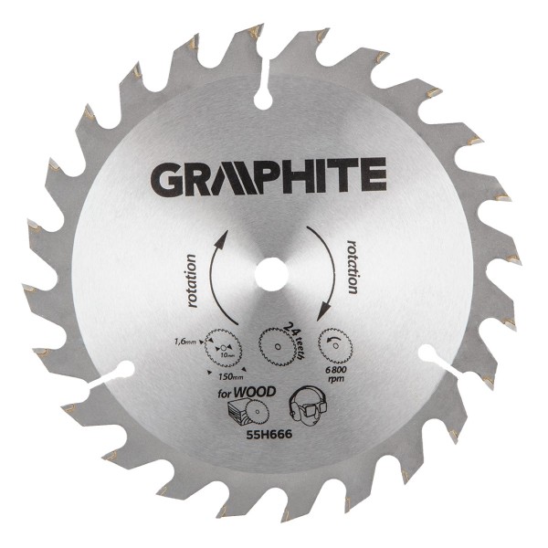 GRAPHITE - Merülőfűrészlap, 48 fogas, 160x20mm