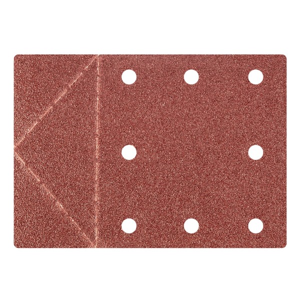 GRAPHITE - Csiszolópapír, tépőzáras, K60 (1cs.= 3db), 115x160mm