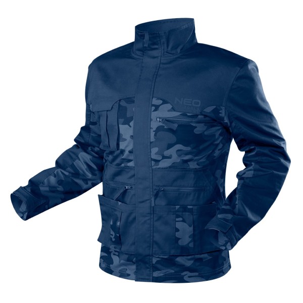 NEO - Férfi munkásdzseki, Camo Navy line, L