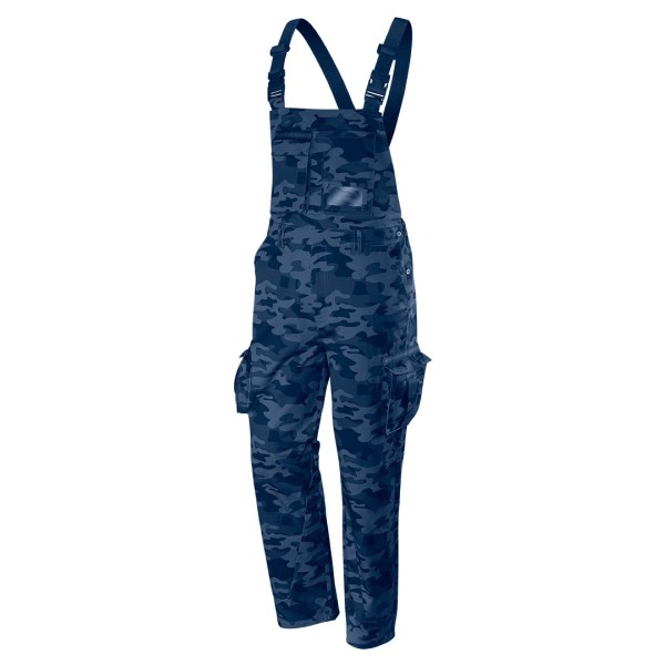 NEO - Férfi kertésznadrág, Camo Navy line, XL