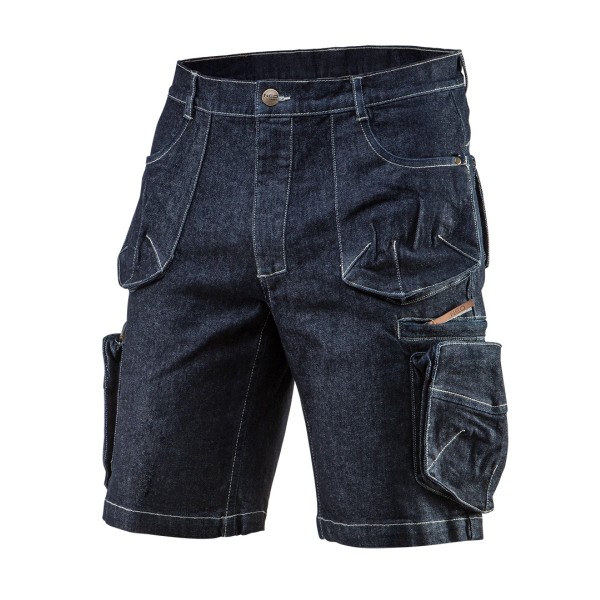 NEO - Férfi rövid munkásnadrág, Denim line, L