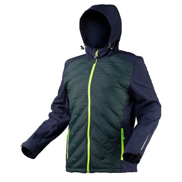 NEO - Softshell munkásdzseki, Premium line, steppelt betéttel, XXXL