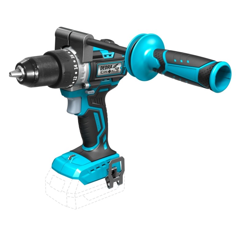 Ütvefúró-csavarozó, szénkefe nélküli - 18V