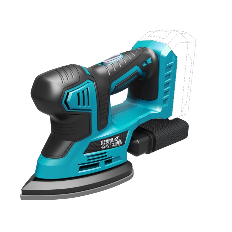 Akkumulátoros deltacsiszoló - 18V