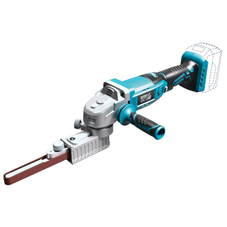 Akkumulátoros szalagcsiszoló, 14x454mm - 18V