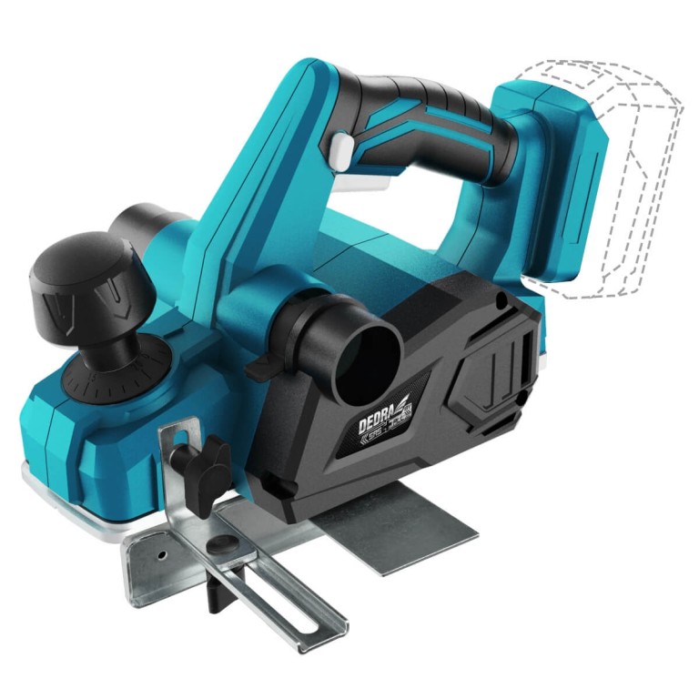 Akkumulátoros gyalu, 82 mm - 18V