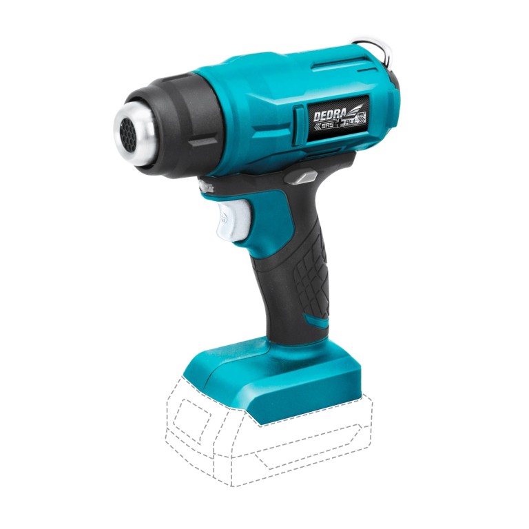 Akkumulátoros hőlégfúvó - 18V