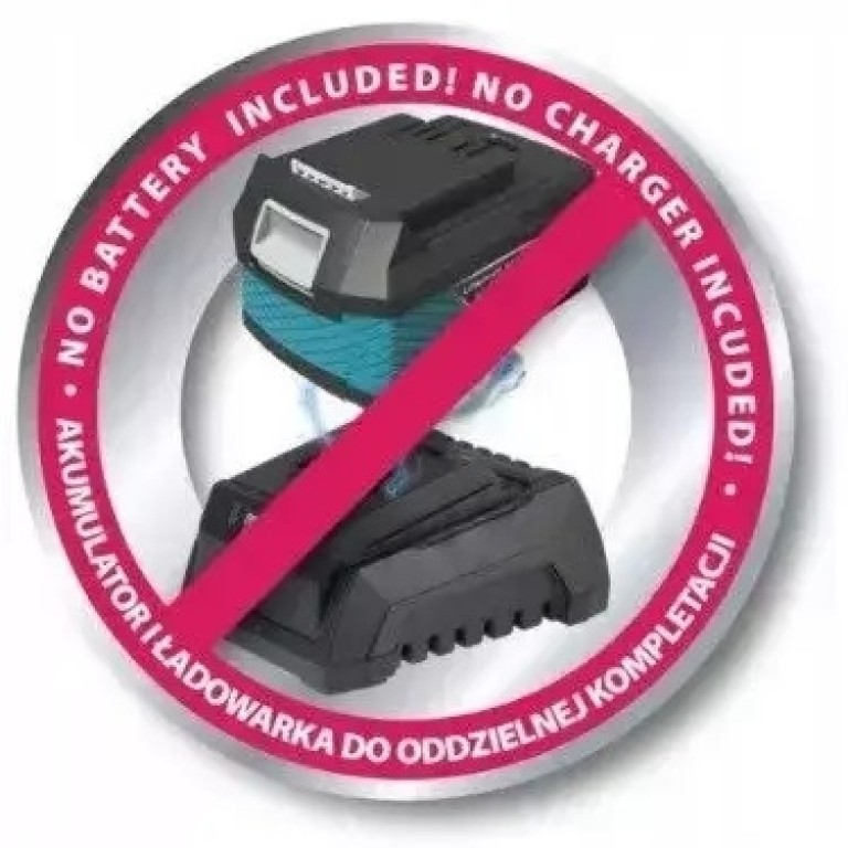 Szénkefe nélküli fűnyíró 2x18V 43cm