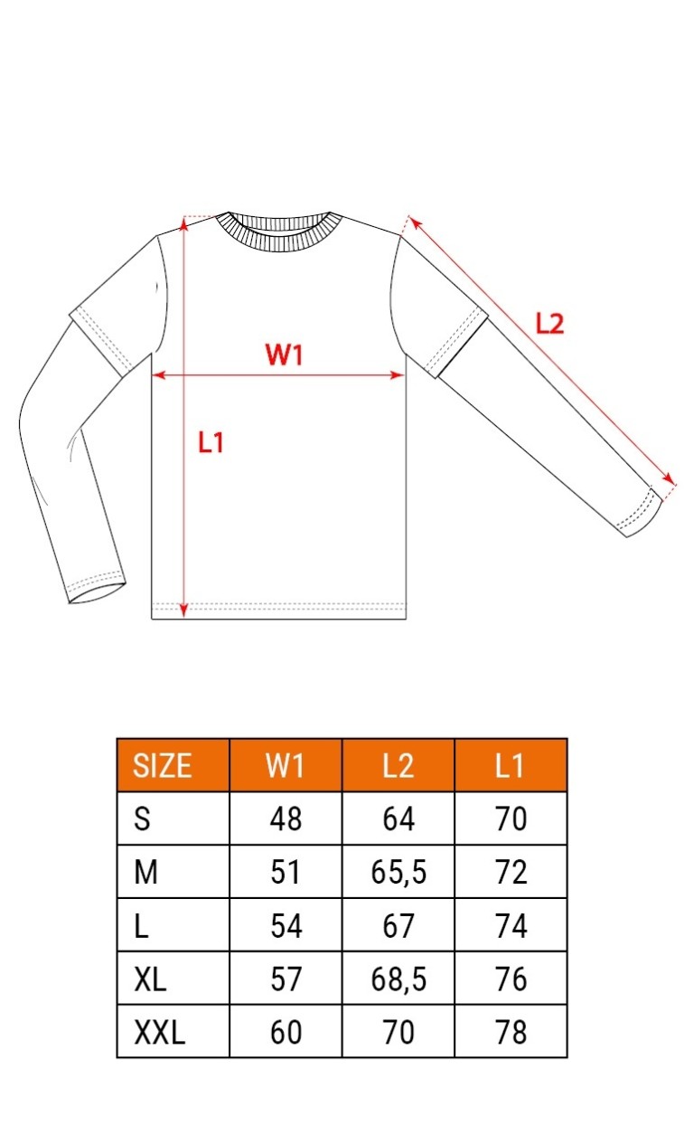 NEO - Hosszú ujjú póló, aláöltöző, thermoaktív, Basic line, S/M