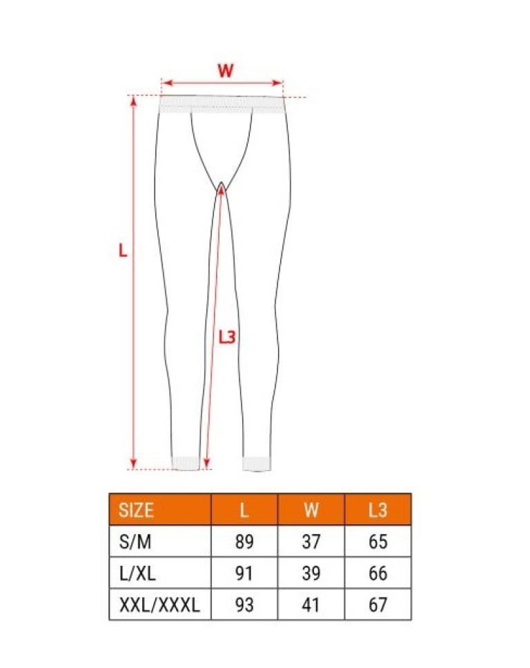 NEO - Melegítőnadrág, aláöltöző, thermoaktív, Basic line, S/M