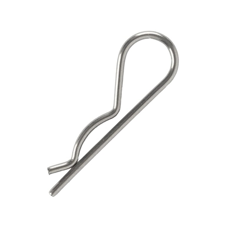 Rugós biztosítószeg, sima, A2, 4x78