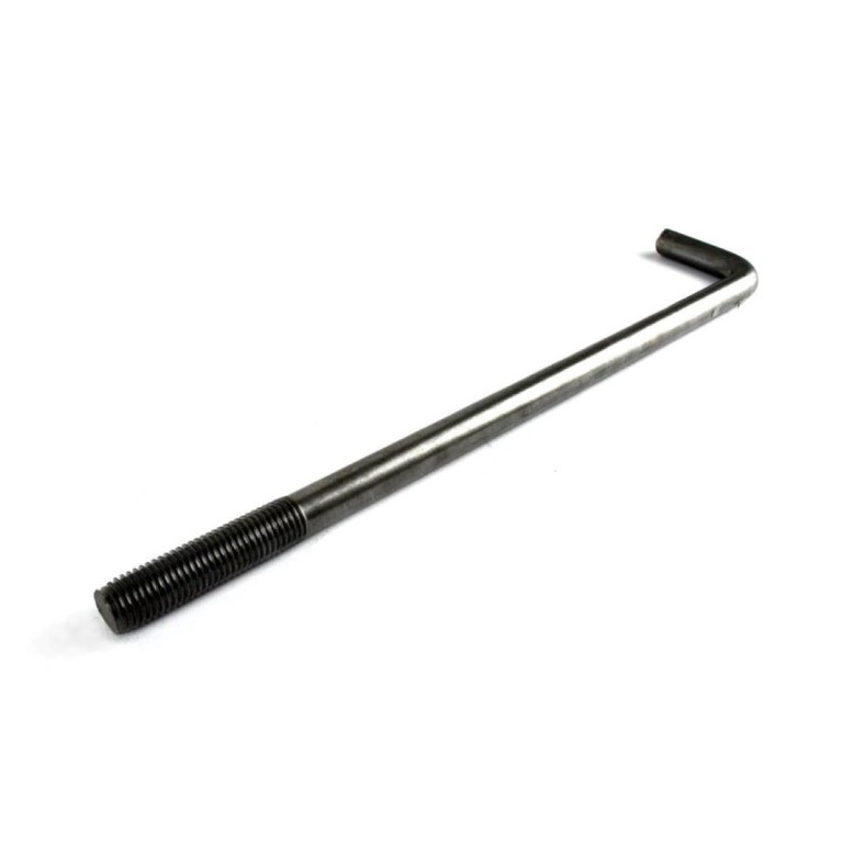 Talpszelemen csavar, 4.6 natúr, M14x350/60+50
