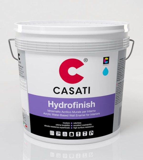 Hydrofinish - 1,25 l - Vizes bázisú akril emulziós kötőanyagú kiemelkedő minőségű festék beltéri felületekre