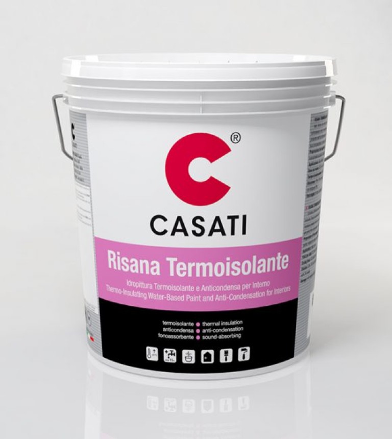 Termoisolante - 1,25 l - Beltéri páraáteresztő, penészedést gátló, hő és hangszigetelő falfesték