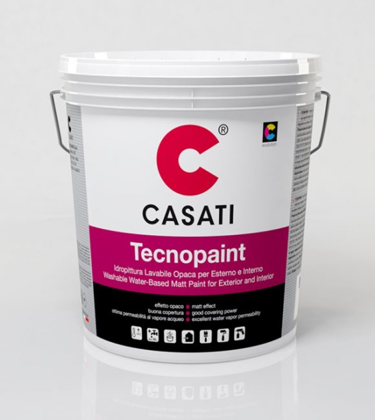 Techno Paint - fekete - 14 l - Acryl tartalmú homlokzatfesték