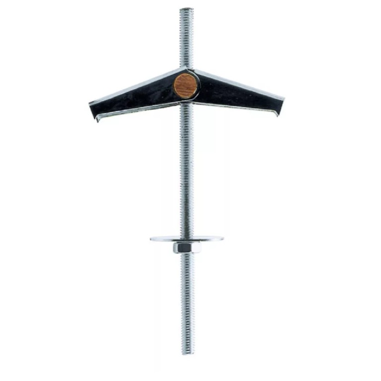 Billenőhorog, menetes csappal (DE4), galv. horg., M4x100