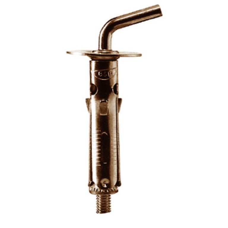 Casa fémdübel, rövid kampóval, galv. horg., 8x35