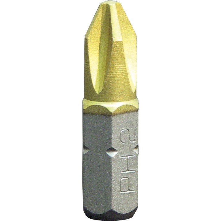 TOP-CLASS bit Phillips 1/4, TiN, PH1 x 25mm