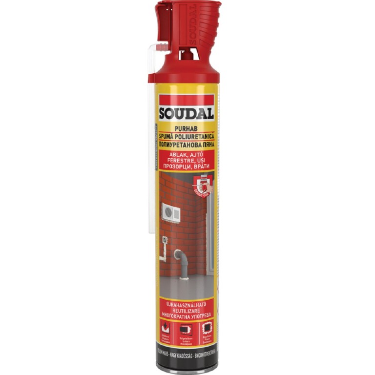 Soudal, PU hab, kézi GG, 750ml