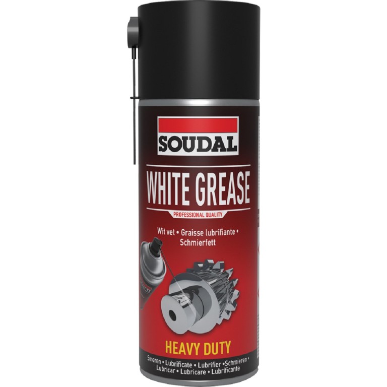 Soudal, fehér zsírzó spray, 400ml