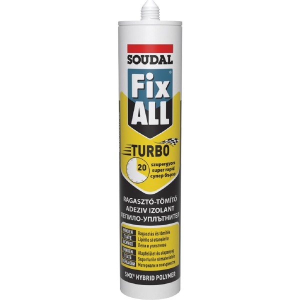 Soudal, Fix-All turbó, fehér, 290ml