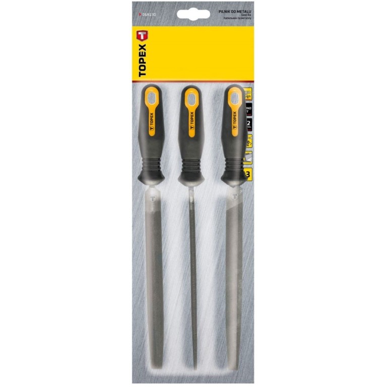 TOPEX - Reszelő készlet, 3 darabos