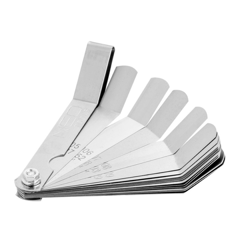 NEO - Hézagmérő, 16 lemezes, 0.127-0.508mm