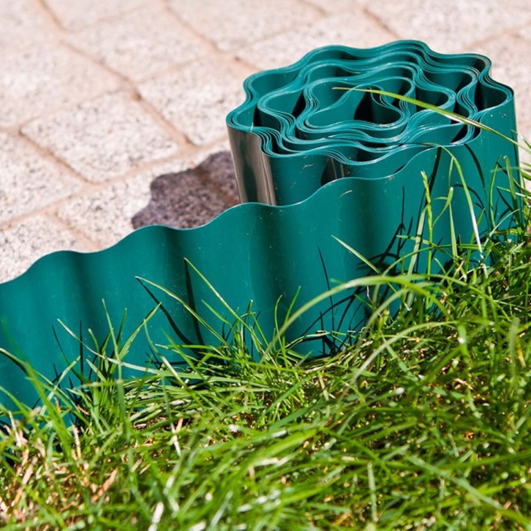 VERTO - Ágyásszegély, zöld, 10cm x 9m