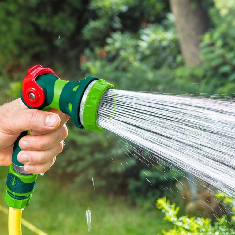 VERTO - Öntözőpisztoly, 8 funkciós, szabályozható