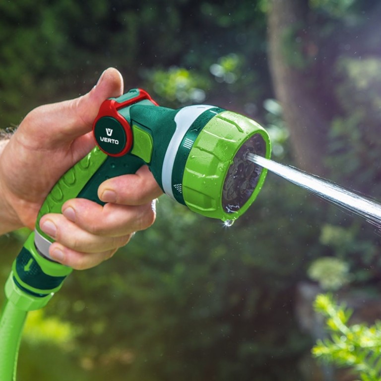 VERTO - Öntözőpisztoly, 7 funkciós, szabályozható