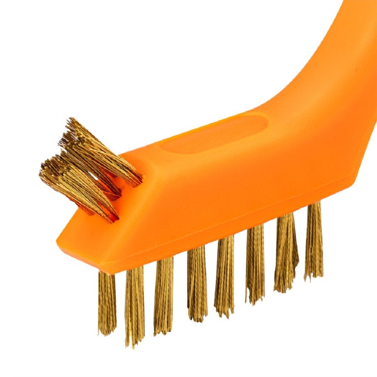 NEO - Drótkefe, réz-acél-nylon, 3x7 soros, 3 darabos, 180mm