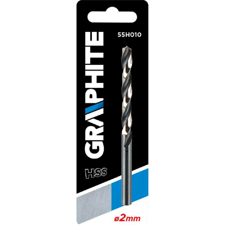 GRAPHITE - Pro-Tec HSS-CNC fémcsigafúrószár, 2,0mm