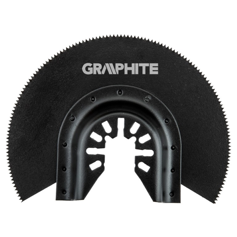 GRAPHITE - Fűrészlap multifunkciós gépekhez, félkör alakú, fához, 87mm