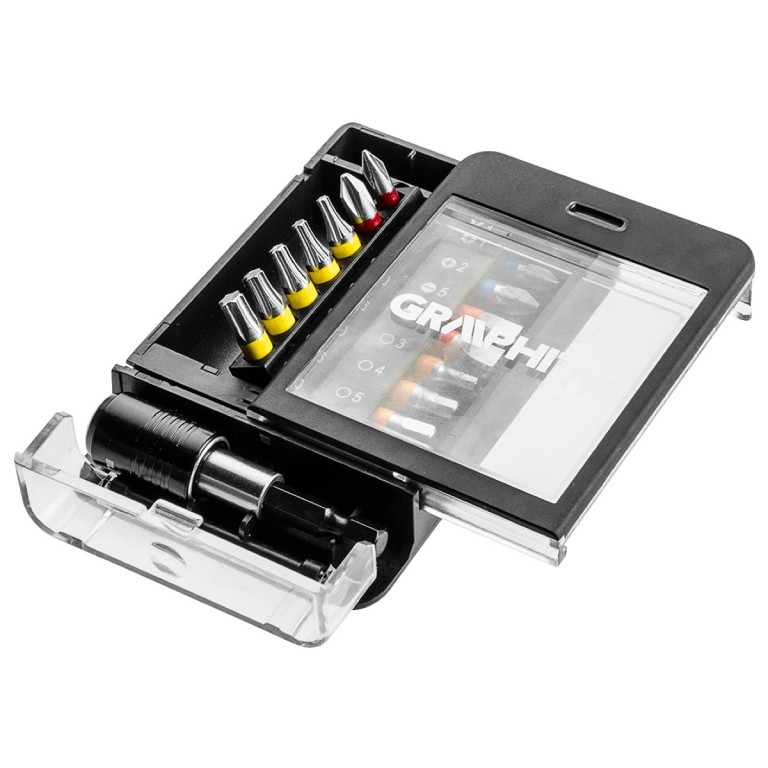 GRAPHITE - Csavarhúzóbit készlet, 15 darabos