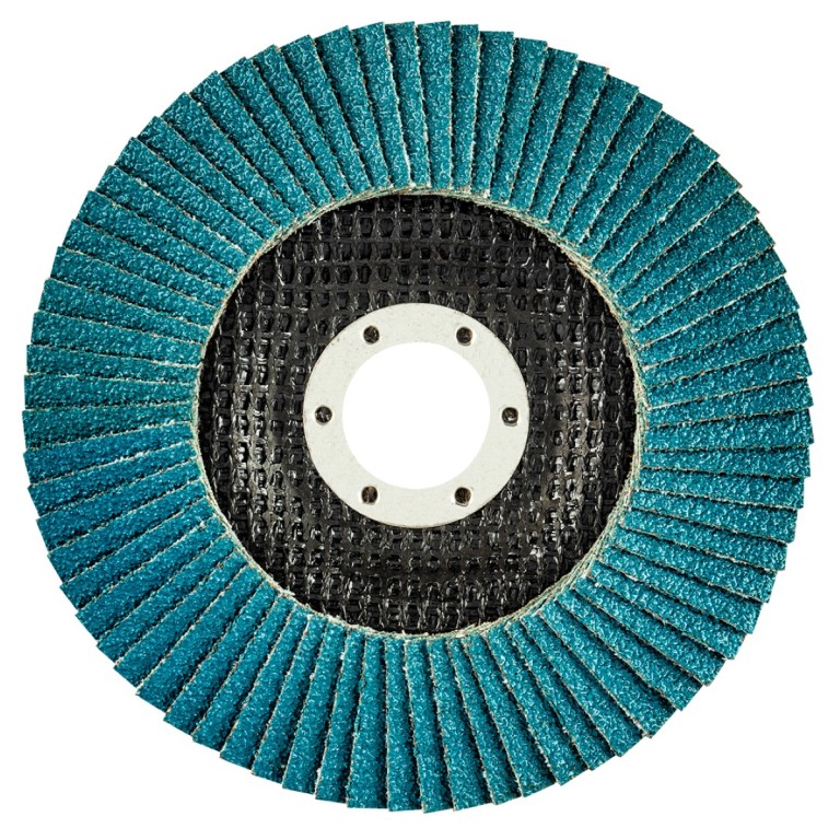 GRAPHITE - Lamellás csiszolókorong, cirkónium, K36, 125 x 22mm