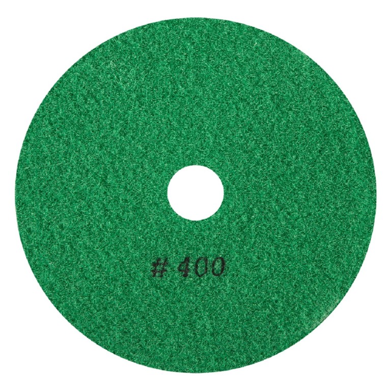 GRAPHITE - Gyémánt csiszoló- és polírozókorong, tépőzáras, K400, 125mm