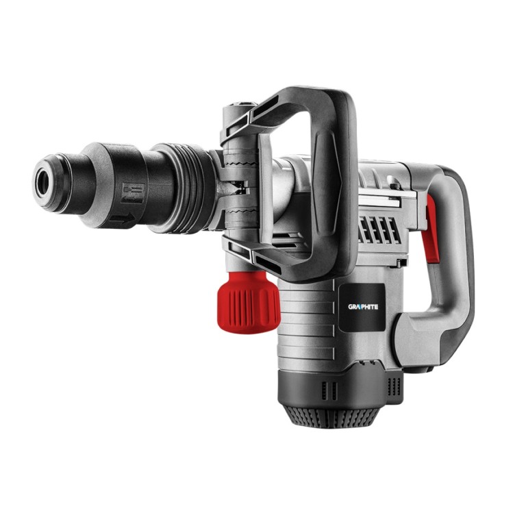 GRAPHITE - Bontókalapács, SDS-Max befogással, 10J, 1050W, kofferben
