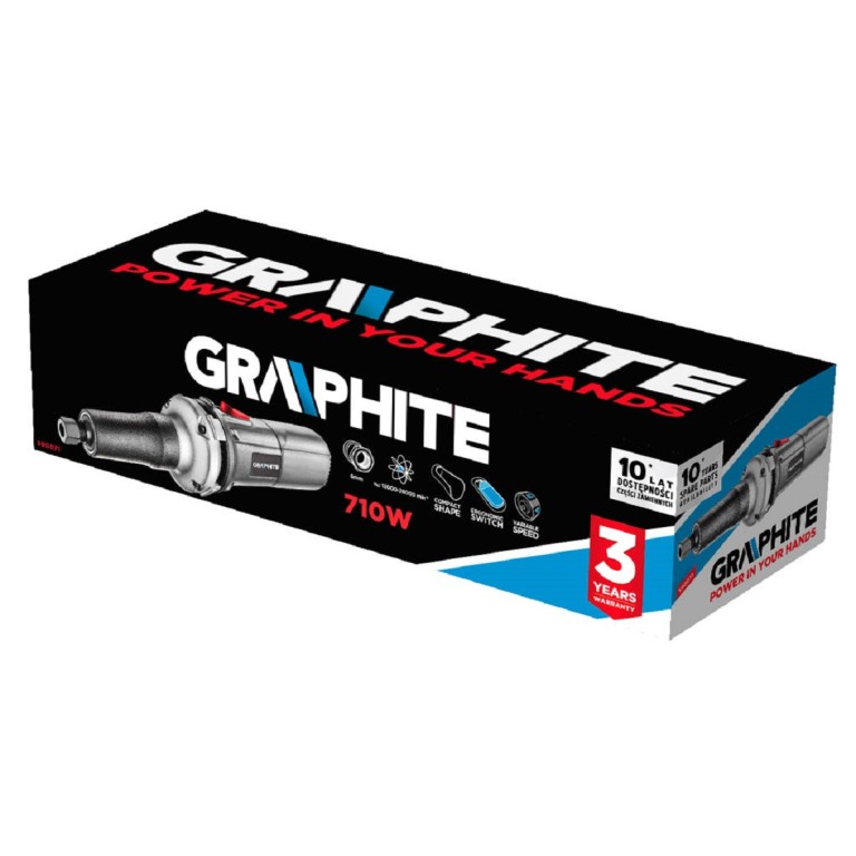 GRAPHITE - Egyenes csiszoló, 710W