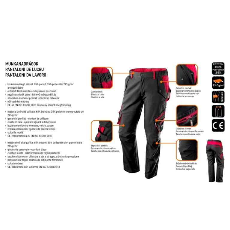 NEO - Női munkásnadrág, M
