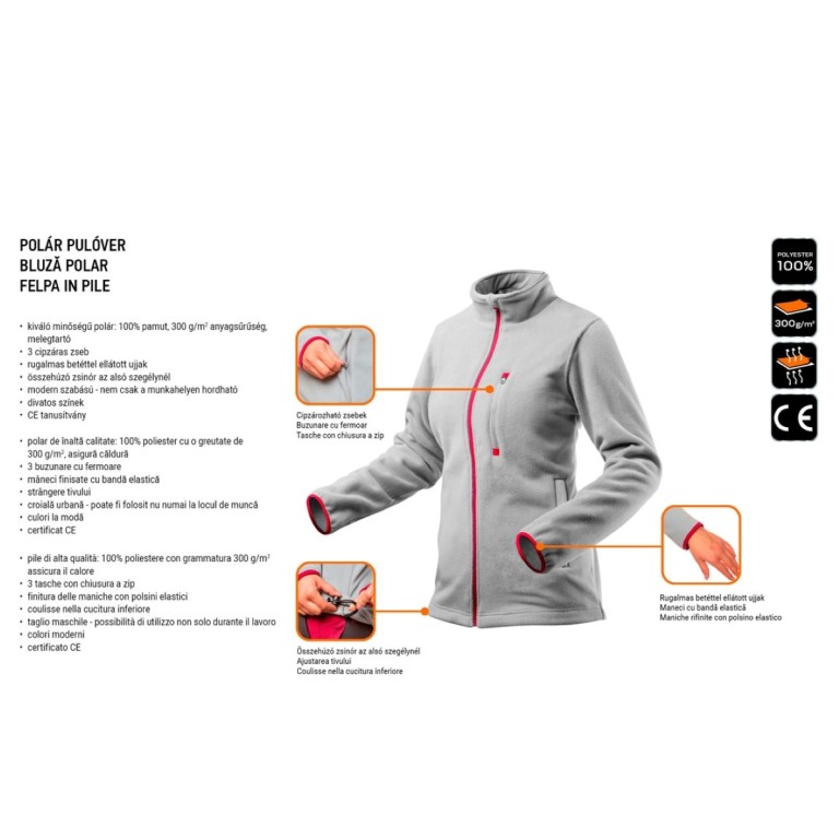 NEO - Női polár munkásdzseki, XXL