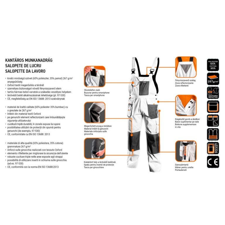 NEO - Férfi kertésznadrág, L