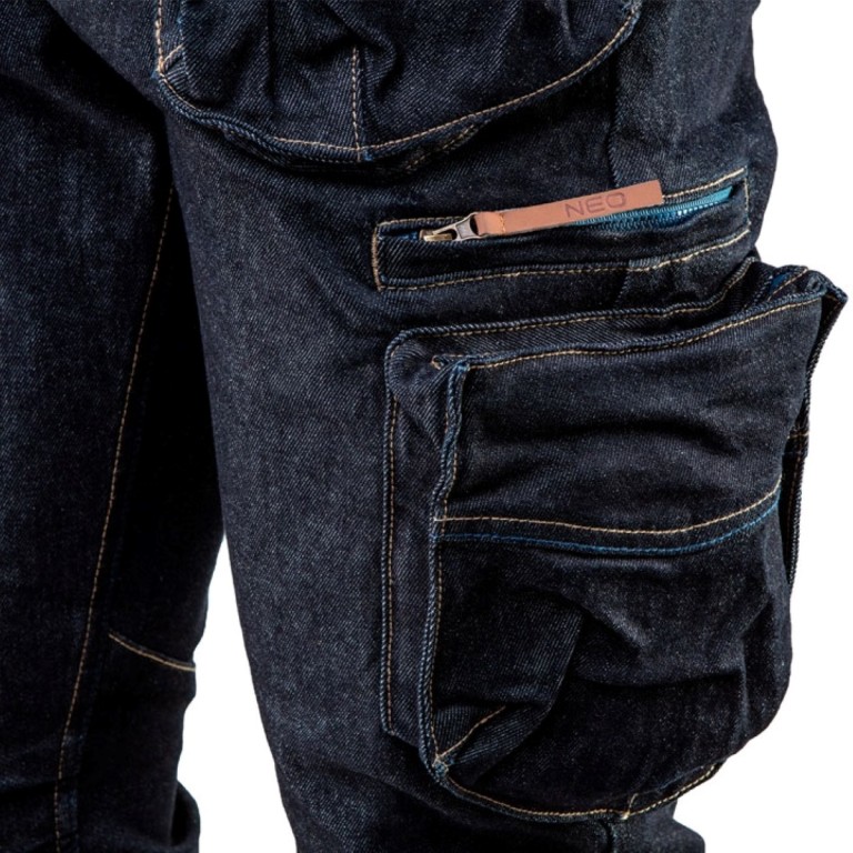 NEO - Férfi hosszú munkásnadrág, Denim line, M
