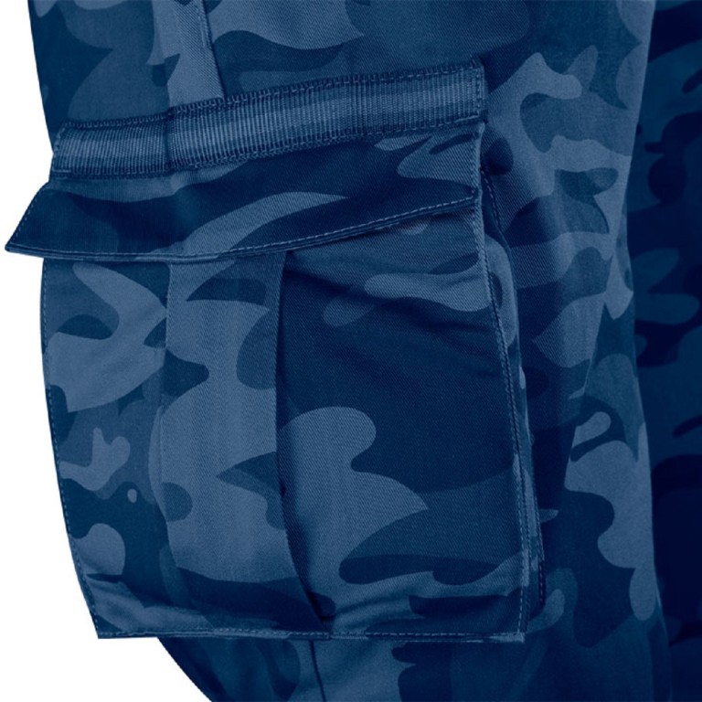 NEO - Férfi kertésznadrág, Camo Navy line, L