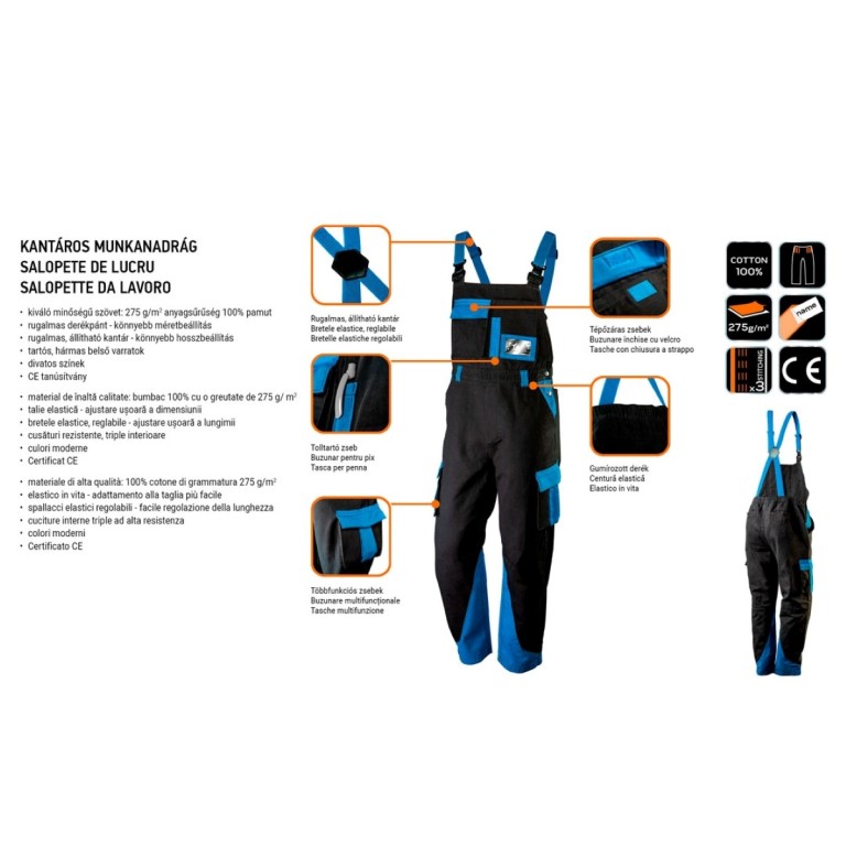 NEO - Férfi kertésznadrág, HD+ line, S