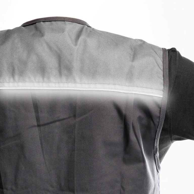 NEO - Férfi mellény, fényvisszaverő csíkokkal, L