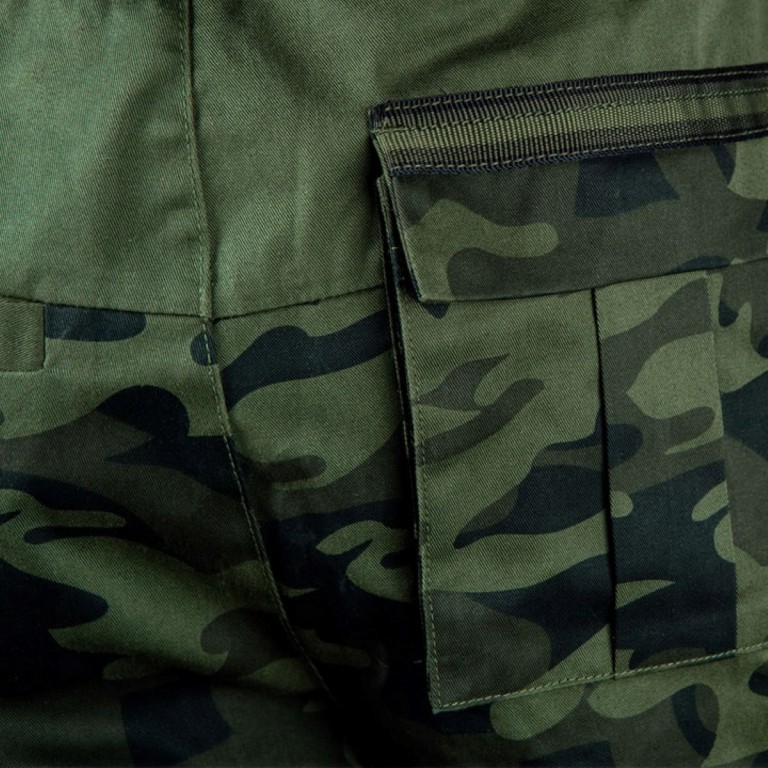 NEO - Férfi rövid munkásnadrág, Camo line, M