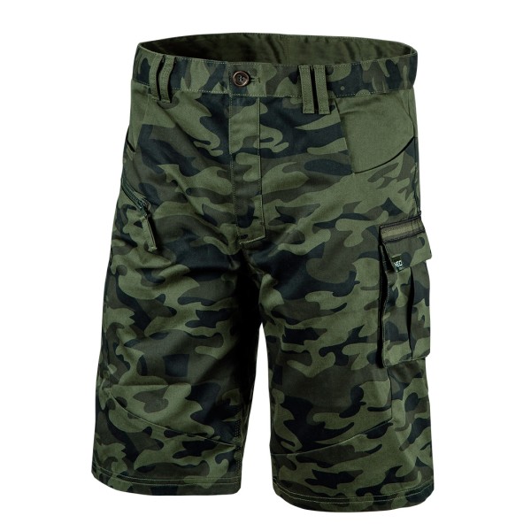 NEO - Férfi rövid munkásnadrág, Camo line, S